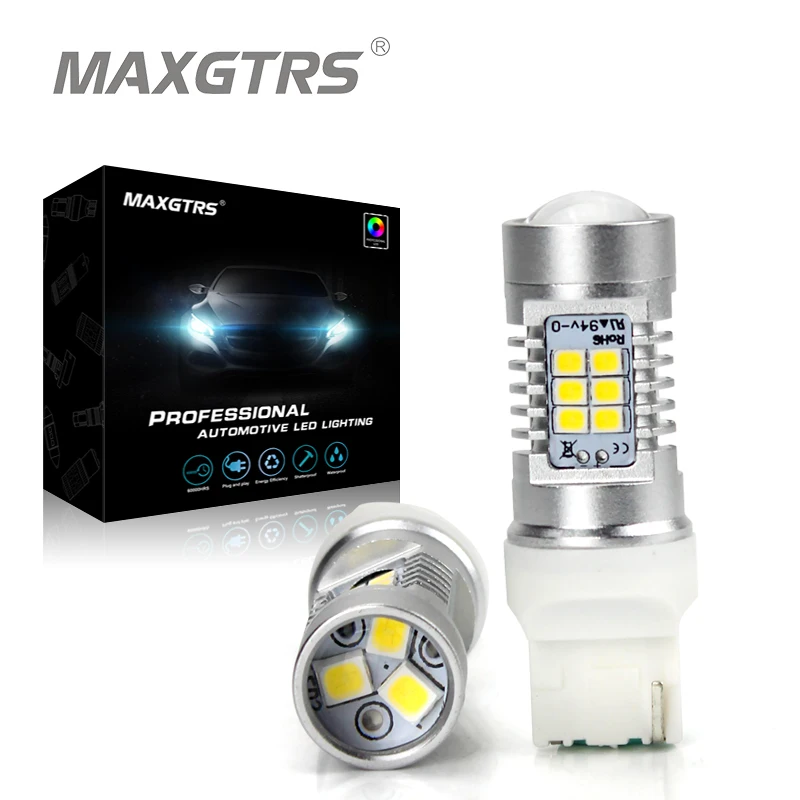 2x MAXGTRS T20 W21W 7440 LED DRL Amber Yellow Led For Front Back-Up Reverse Turn Signal Bulbs Rear Tail Brake Parking Light
2x MAXGTRS T20 W21W 7440 LED DRL Amber Yellow Led For Front Back-Up Reverse Turn Signal Bulbs Rear Tail Brake Parking Light