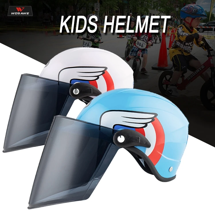 Motorcycle Children Helmet Safety Helmet Half Helmet with Goggles For Kids Outdoor Sports Bike Riding Running Roller Skating
Motorcycle Children Helmet Safety Helmet Half Helmet with Goggles For Kids Outdoor Sports Bike Riding Running Roller Skating