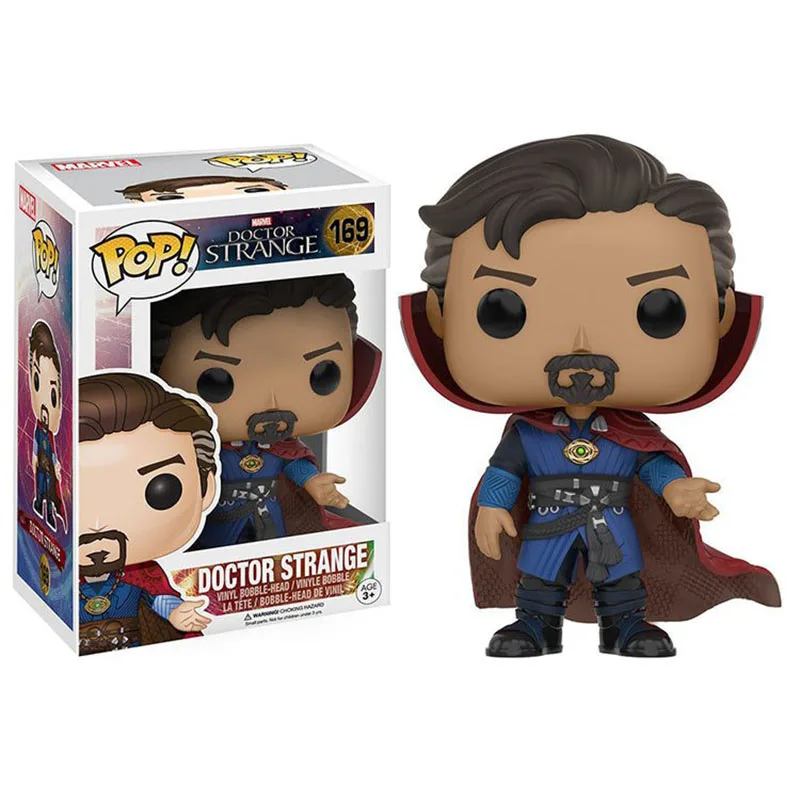 Funko Pop Marvel Doctor Strange #169 Vinyl Doll Marvel Action Figures Car Decoration dr. Strange Figure Toys Gifts for Children
Funko Pop Marvel Doctor Strange #169 Vinyl Doll Marvel Action Figures Car Decoration dr. Strange Figure Toys Gifts for Children