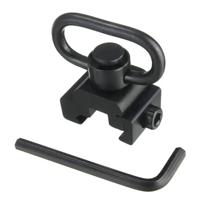 Quick Release Detach Push Button Sling Swivel Adapter Set Picatinny Rail Mount Base 20mm Weaver Connecting Sling Ring
Quick Release Detach Push Button Sling Swivel Adapter Set Picatinny Rail Mount Base 20mm Weaver Connecting Sling Ring