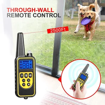 Electric Dog Shock Collar with Remote Waterproof Device for Large Pets Dogs Training E2S
Electric Dog Shock Collar with Remote Waterproof Device for Large Pets Dogs Training E2S