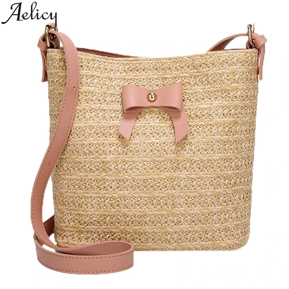 Aelicy 2019 Bucket Straw women's Bags Summer Rattan Bag hand-woven Beach Messenger Bag Multifunctional Bag Tote
Aelicy 2019 Bucket Straw women's Bags Summer Rattan Bag hand-woven Beach Messenger Bag Multifunctional Bag Tote