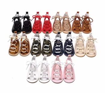Summer infant baby girls Gladiator sandals Pu leather sandals child Rubber sole Lace-up Flat Heels Prewalkers shoes 10 colors
Summer infant baby girls Gladiator sandals Pu leather sandals child Rubber sole Lace-up Flat Heels Prewalkers shoes 10 colors