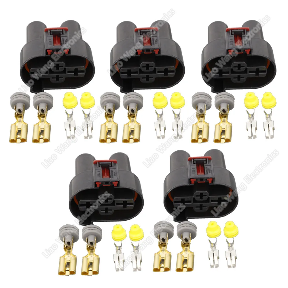 5 Sets 4 Pin electronic fan harness female connector with terminal DJ7042YA-6.3-9.5-21, 1K0906234
5 Sets 4 Pin electronic fan harness female connector with terminal DJ7042YA-6.3-9.5-21, 1K0906234