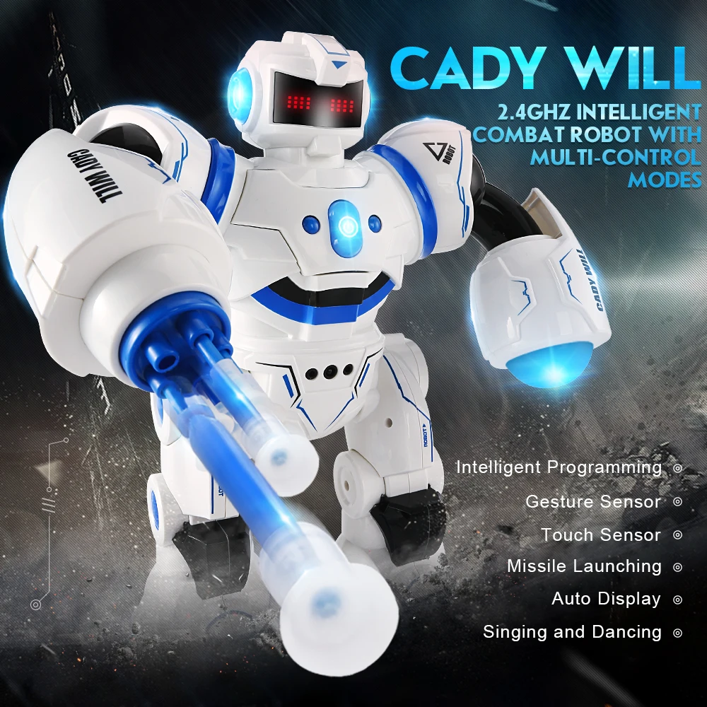 JJRC R3 Robot RC Programming Sense Remote Control Smart Robot Kit Robo Children Intelligent Toys Educational Battle Robot Toys
JJRC R3 Robot RC Programming Sense Remote Control Smart Robot Kit Robo Children Intelligent Toys Educational Battle Robot Toys