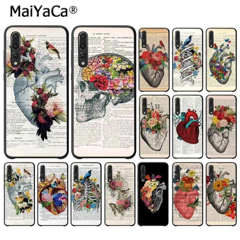 MaiYaCa Human Heart anatomy Brain DNA art book page Phone Case for Huawei P20Lite P10 Plus Mate10Lite Mate20 P20 Pro Honor10
MaiYaCa Human Heart anatomy Brain DNA art book page Phone Case for Huawei P20Lite P10 Plus Mate10Lite Mate20 P20 Pro Honor10