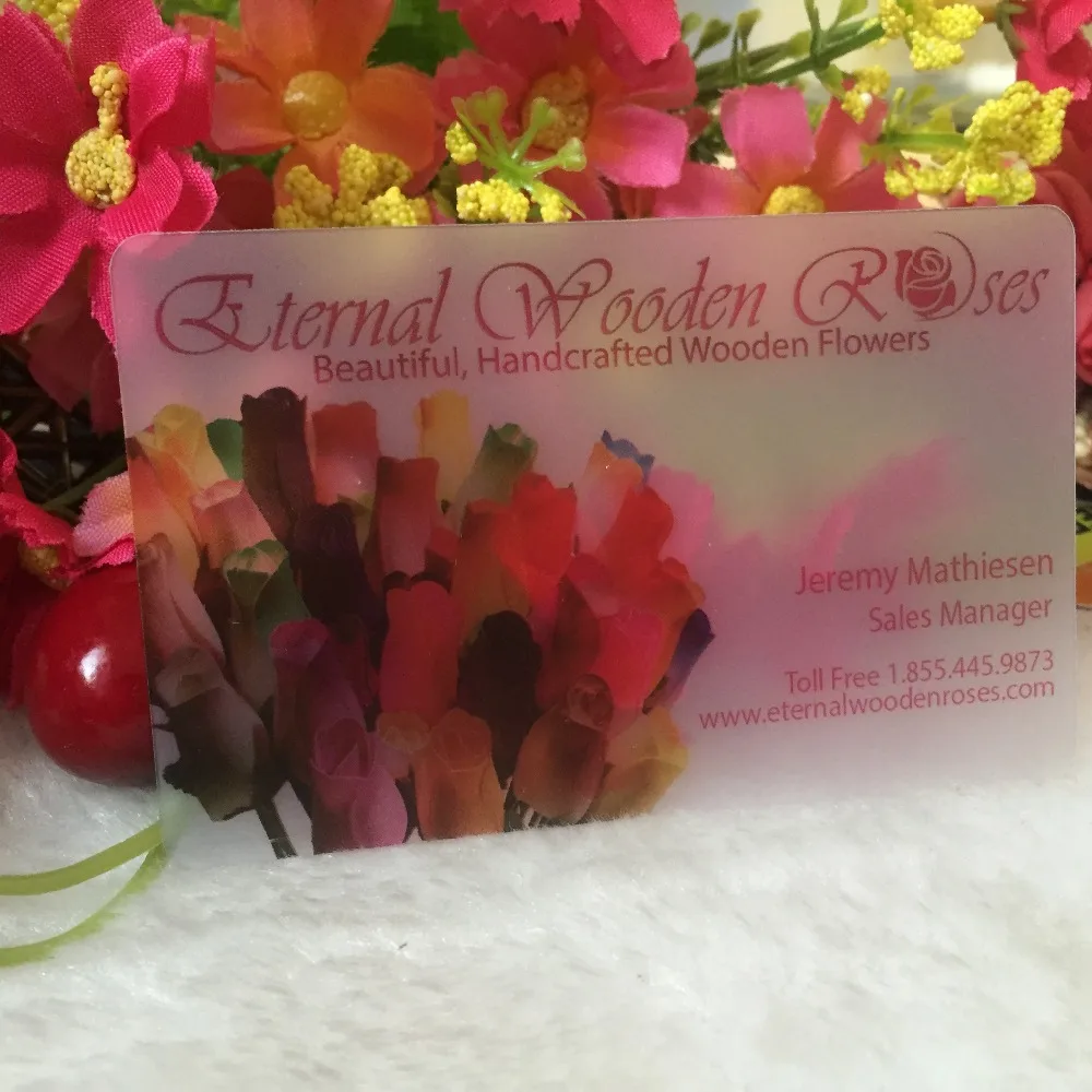 Free shipping 500pcs Plastic transparent PVC business card single faced printing clear card matte finishing 0.38mm thickness
Free shipping 500pcs Plastic transparent PVC business card single faced printing clear card matte finishing 0.38mm thickness