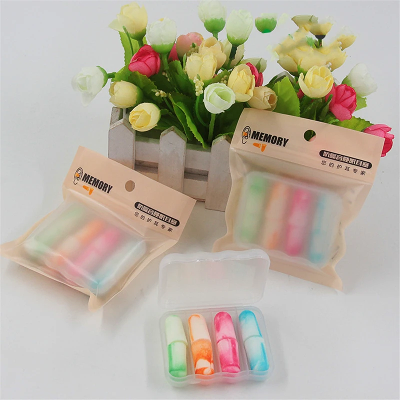 4 Pairs Mixed Color Bullet Shape EarPlugs Soundproofing Sleeping Earplugs Noise Reduction Hearing Protection Soft Foam Ear Plugs
4 Pairs Mixed Color Bullet Shape EarPlugs Soundproofing Sleeping Earplugs Noise Reduction Hearing Protection Soft Foam Ear Plugs