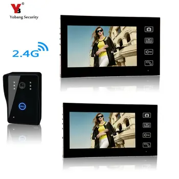 Yobang Security Freeship 7Inch Wireless Intercom System With Door bell Camera Handsfree Doorphone Wireless Night-Vision Doorbell
Yobang Security Freeship 7Inch Wireless Intercom System With Door bell Camera Handsfree Doorphone Wireless Night-Vision Doorbell