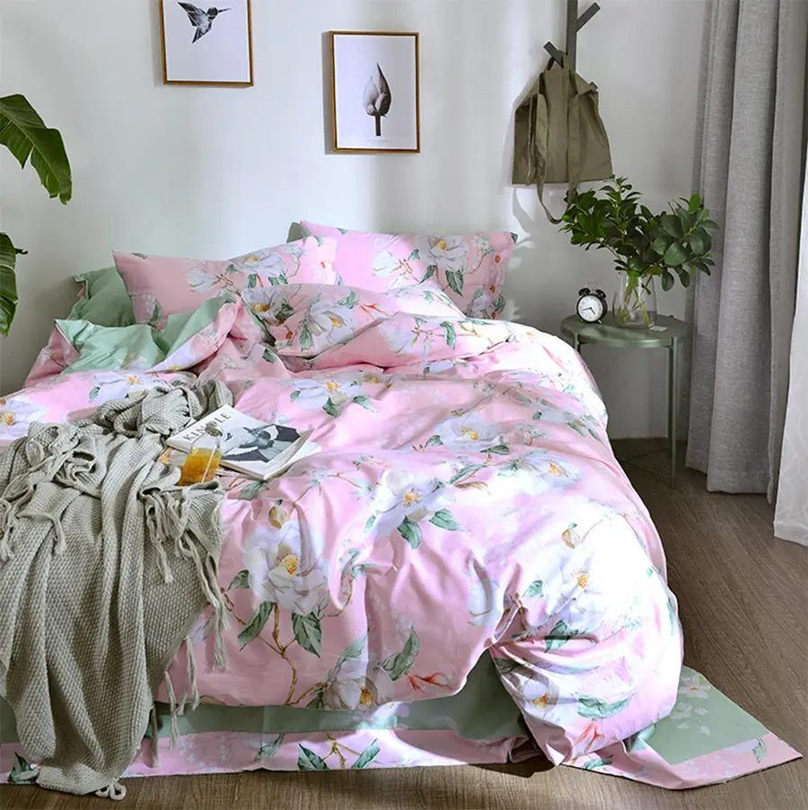 Pastoral floral single double bedding set adult girl,twin full queen king cotton home textile flat sheet pillow case duvet cover
Pastoral floral single double bedding set adult girl,twin full queen king cotton home textile flat sheet pillow case duvet cover
