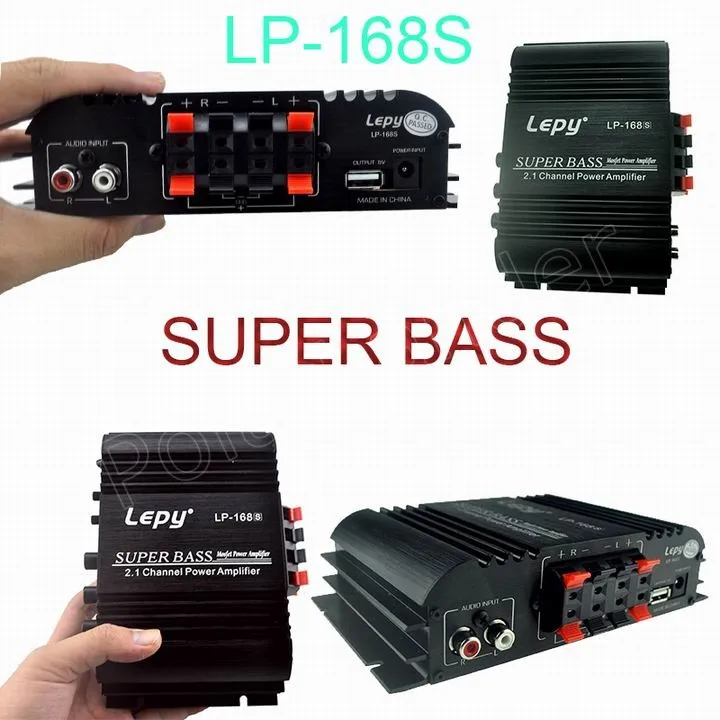 Lepy Hi-Fi 2.1 Super Bass Subwoofer Power Amplifier Motorcycle Car Audio Amplifier Stereo Sound WithAUX Function Loudspeaker
Lepy Hi-Fi 2.1 Super Bass Subwoofer Power Amplifier Motorcycle Car Audio Amplifier Stereo Sound WithAUX Function Loudspeaker