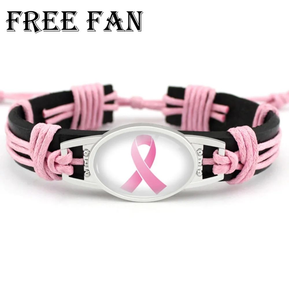 Free Fan Breast Cancer Medical Alert love Leather Bracelet Multi Color Rope Adjustable Cord Bracelet For Women Man Gift
Free Fan Breast Cancer Medical Alert love Leather Bracelet Multi Color Rope Adjustable Cord Bracelet For Women Man Gift