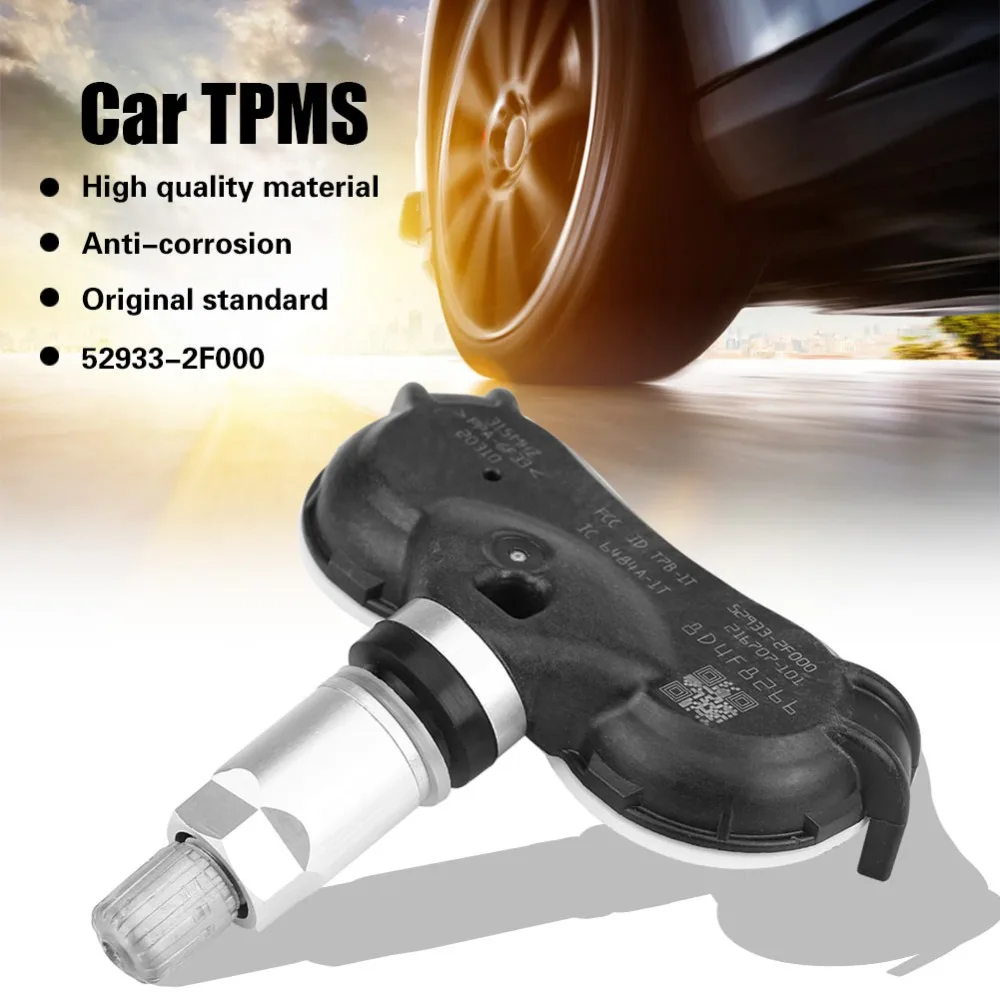 4 pcs Car TPMS Tire Pressure Monitoring Sensor for Hyundai Accent Genesis Equus for Kia Rio Sportage Borrego Spectra 52933-2F000
4 pcs Car TPMS Tire Pressure Monitoring Sensor for Hyundai Accent Genesis Equus for Kia Rio Sportage Borrego Spectra 52933-2F000