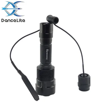 

DanceLite C12 XP-L Hi V3 10W High Power LED Hunting Flashlight, Lamp (1-MODE) + Tactical Remote Switch