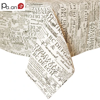Europe Linen Tablecloth Rectangle Letter Printed Tea Microwave Oven Dustproof Clothes Home Hotel Banquet Table Covers Pa.an
Europe Linen Tablecloth Rectangle Letter Printed Tea Microwave Oven Dustproof Clothes Home Hotel Banquet Table Covers Pa.an