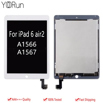 9.7" Original AAA For iPad 6 Air 2 A1567 A1566 LCD Display Touch Screen Assembly Replacement For ipad Air 2 Tablet LCD Display
9.7" Original AAA For iPad 6 Air 2 A1567 A1566 LCD Display Touch Screen Assembly Replacement For ipad Air 2 Tablet LCD Display