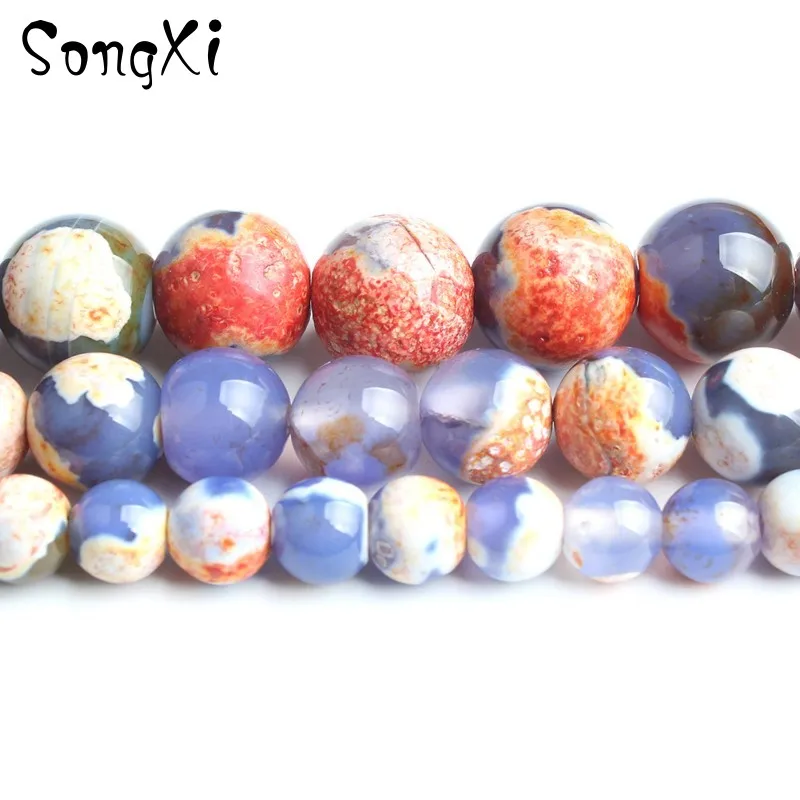 Orange Blue Fire Agates For Jewelry Making Necklace Natural Round Loose Stone Beads Diy Bracelet Necklace Pick Size15'' 6 8 10mm
Orange Blue Fire Agates For Jewelry Making Necklace Natural Round Loose Stone Beads Diy Bracelet Necklace Pick Size15'' 6 8 10mm