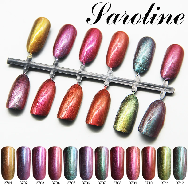 Saroline Chameleon Uv Gel Nail Polish Varnish 8ml Semi Permanent Soak Off UV Gel Varnishes Shiny Enamels for Nails Design
Saroline Chameleon Uv Gel Nail Polish Varnish 8ml Semi Permanent Soak Off UV Gel Varnishes Shiny Enamels for Nails Design