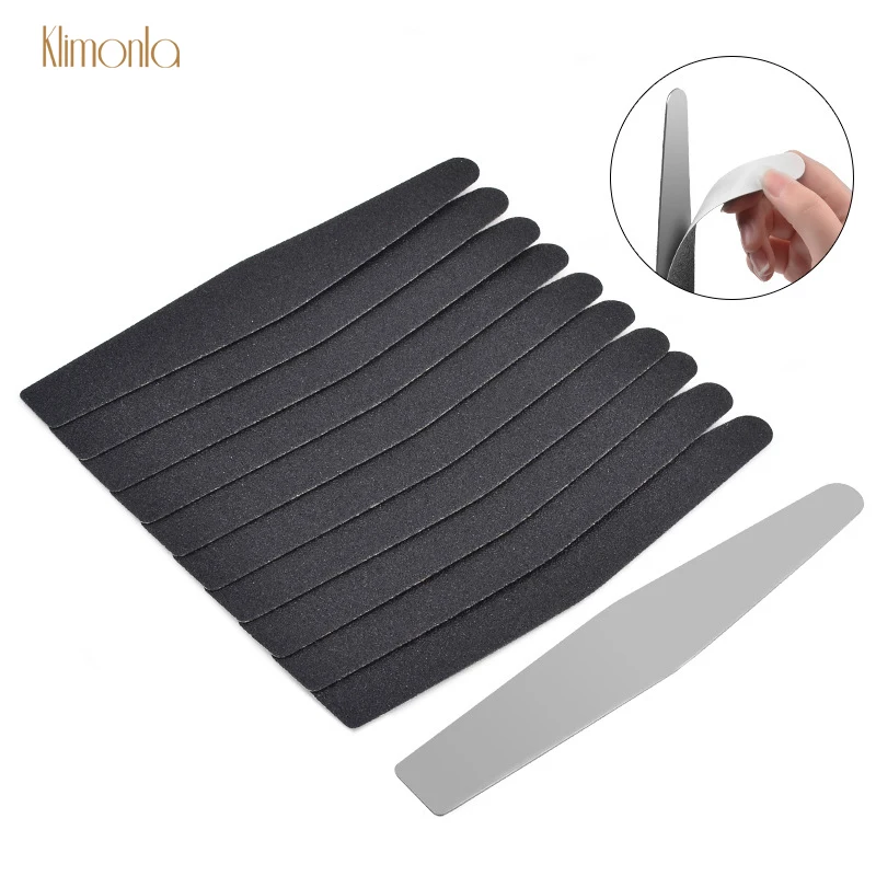 10pcs Black Nail File Set With 1pcs Steel Plates Double Side Adhesives Tape Sanding Buffer Gel Polish Remove Manicure Tools
10pcs Black Nail File Set With 1pcs Steel Plates Double Side Adhesives Tape Sanding Buffer Gel Polish Remove Manicure Tools