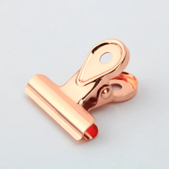 1pc High quality metal paper clips plated gold pink paper binder grid clip clamp, office school supplies
1pc High quality metal paper clips plated gold pink paper binder grid clip clamp, office school supplies