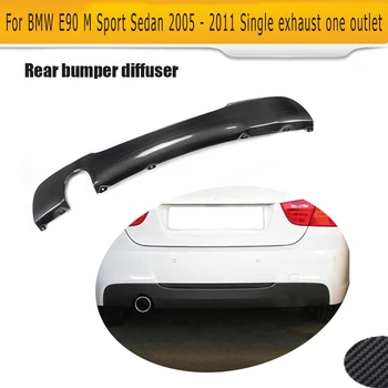 3 Series carbon fiber Car Rear lip spoiler diffuser For BMW E90 M Sport 2005 - 2011 325i 335i Single exhaust
3 Series carbon fiber Car Rear lip spoiler diffuser For BMW E90 M Sport 2005 - 2011 325i 335i Single exhaust
