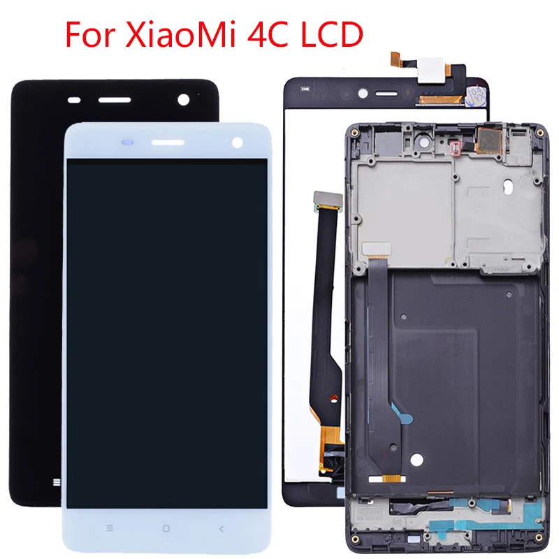 Original 5.0 Inch Screen For XiaoMi 4C LCD DIgitizer Assembly Replacement Mi 4C Lcd Display 1920x1080 With Frame
Original 5.0 Inch Screen For XiaoMi 4C LCD DIgitizer Assembly Replacement Mi 4C Lcd Display 1920x1080 With Frame