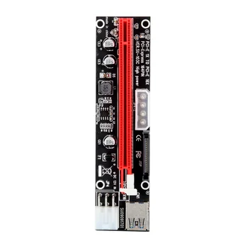 PCI-E Express 1X To 16X Extender Riser Mining Card Adapter USB 3.0 LED SATA 6 Pin Power Cable For Mining ND998
PCI-E Express 1X To 16X Extender Riser Mining Card Adapter USB 3.0 LED SATA 6 Pin Power Cable For Mining ND998