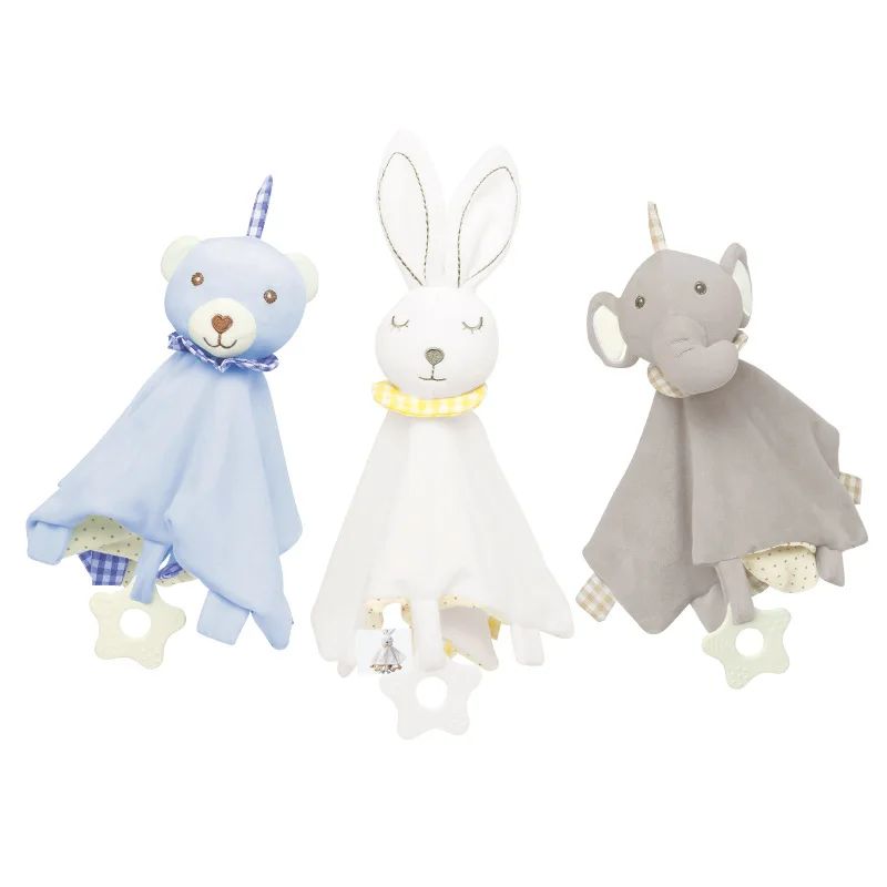 20CM Infant Appease Plush Toys Doll Multifunction Comfort Towel Baby Bibs Animal Hand Puppet To Accompany Sleep Lovely Puppets
20CM Infant Appease Plush Toys Doll Multifunction Comfort Towel Baby Bibs Animal Hand Puppet To Accompany Sleep Lovely Puppets