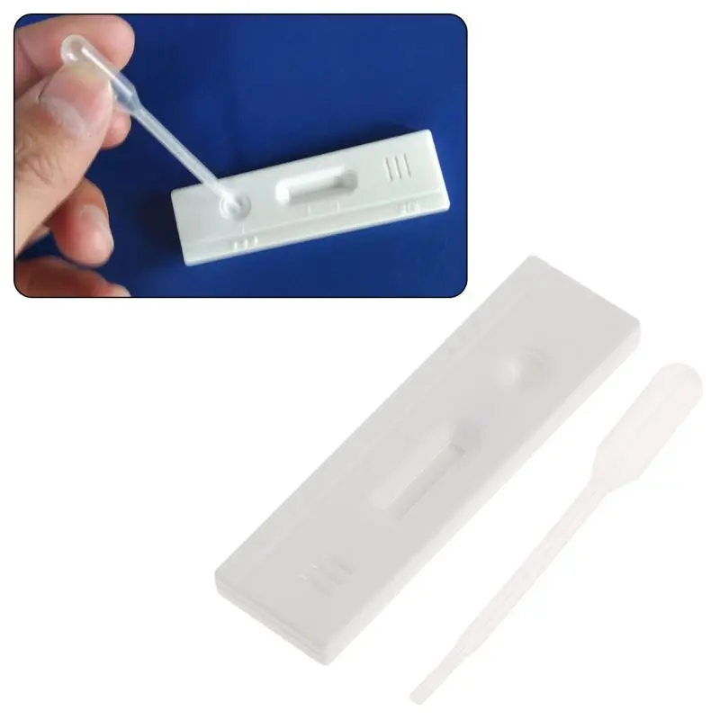 

OOTDTY 1PC Cow Pregnancy Test Strip Urine Midstream Kit Animal Early Pregnant Diagnosis Testers For Farm