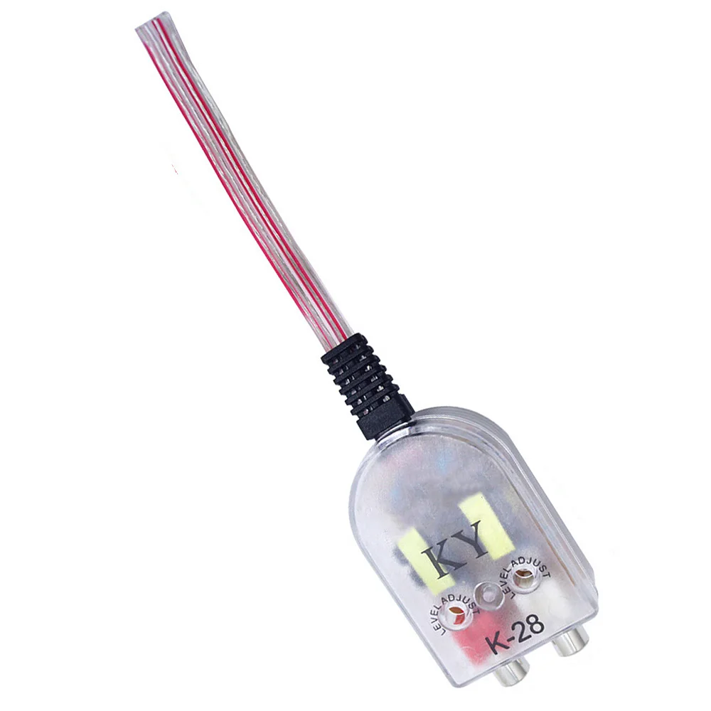 RCA Car Audio Amplifier Speaker High To Low Impedance Converter Adjustable Car Speaker to RCA Level Adaptor High to Low Sockets
RCA Car Audio Amplifier Speaker High To Low Impedance Converter Adjustable Car Speaker to RCA Level Adaptor High to Low Sockets