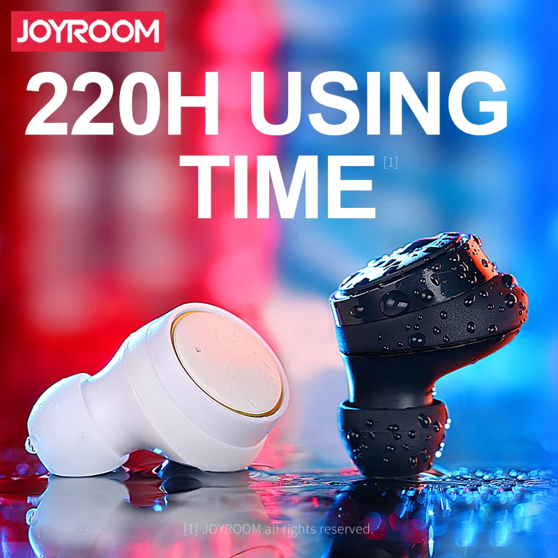 Joyroom True wireless TWS Bluetooth headset in-ear design automatically match IP5 waterproof for Huawei for iphone for Samsung
Joyroom True wireless TWS Bluetooth headset in-ear design automatically match IP5 waterproof for Huawei for iphone for Samsung