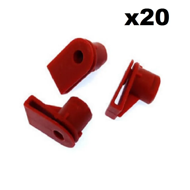 20x For BMW Red Plastic Grommet Nut for Screws- X1 & 1-Series Centre Console Clip
20x For BMW Red Plastic Grommet Nut for Screws- X1 & 1-Series Centre Console Clip