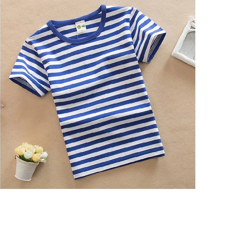 High quality children's sea soul shirt cotton short-sleeved T-shirt summer dress boys and girls striped clothes 4-12 years old
High quality children's sea soul shirt cotton short-sleeved T-shirt summer dress boys and girls striped clothes 4-12 years old