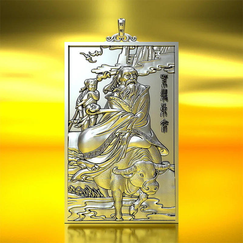 999 sterling silver pendant Laozi purple gas east jewelry handmade free shipping
999 sterling silver pendant Laozi purple gas east jewelry handmade free shipping
