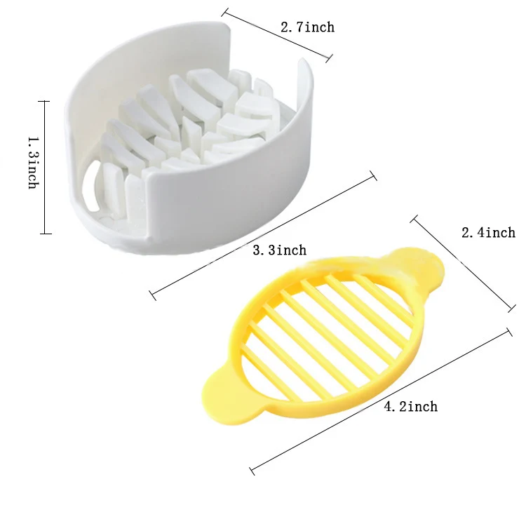 Generic Plastic Multipurpose Egg Slicer, Soft Boiled Egg Dicer, Jumia