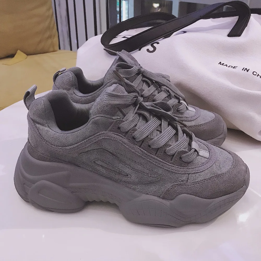Ins 2018 New Autumn Casual High Platform Casual Shoes Woman Lace-up Outside Running Shoes Fur Inside Warm Shoes Zapatos Mujer
Ins 2018 New Autumn Casual High Platform Casual Shoes Woman Lace-up Outside Running Shoes Fur Inside Warm Shoes Zapatos Mujer