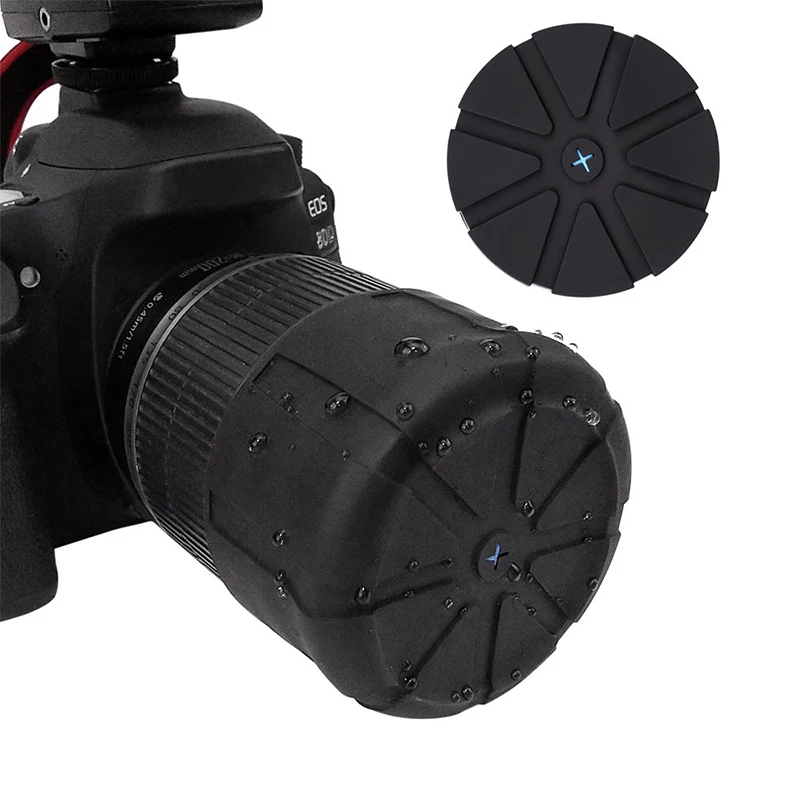 Universal SLR Camera Dustproof and Waterproof Lens Cap for Canon Nikon Sony Olypums Fuji Silicone Protection Len Cover Protector
Universal SLR Camera Dustproof and Waterproof Lens Cap for Canon Nikon Sony Olypums Fuji Silicone Protection Len Cover Protector