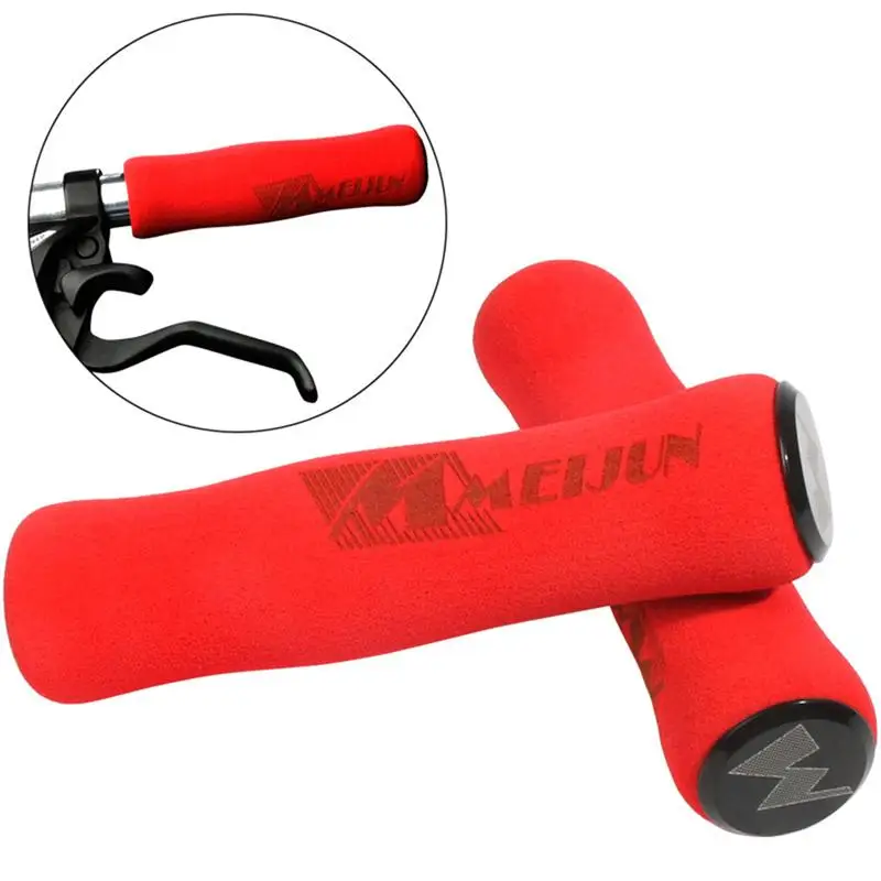 1 Pair Handlebar Grips Soft Shock Absorb Sponge Anti-slip End Grips Bike Grips for BMX Folding Bike Electric Bike MTB
1 Pair Handlebar Grips Soft Shock Absorb Sponge Anti-slip End Grips Bike Grips for BMX Folding Bike Electric Bike MTB