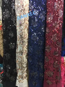 African lace fabric DiuDiu-81004 high quality with sequins 4 colors french tulle lace fabric
African lace fabric DiuDiu-81004 high quality with sequins 4 colors french tulle lace fabric