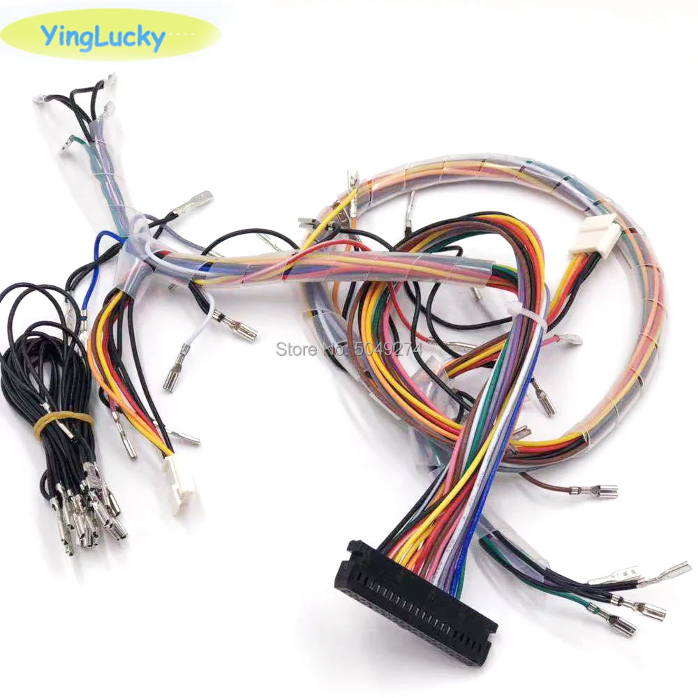 

yinglucky Arcade Interface Cabinet Wire Wiring Harness PCB Cable For Arcade Game Consoles Pandora boxGame consoles console line