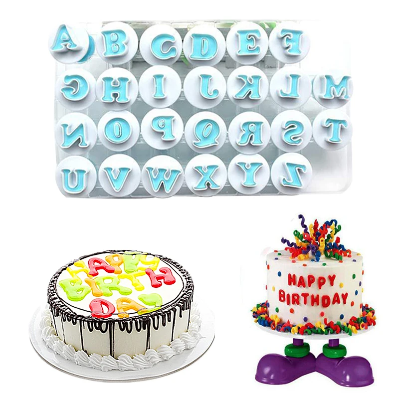 26pcs Upper&Lowercase Alphabet And 10pcs Number Cookie Cutter Set Letter Fondant Cake Decoration Tool Baking Pastry Mold
26pcs Upper&Lowercase Alphabet And 10pcs Number Cookie Cutter Set Letter Fondant Cake Decoration Tool Baking Pastry Mold