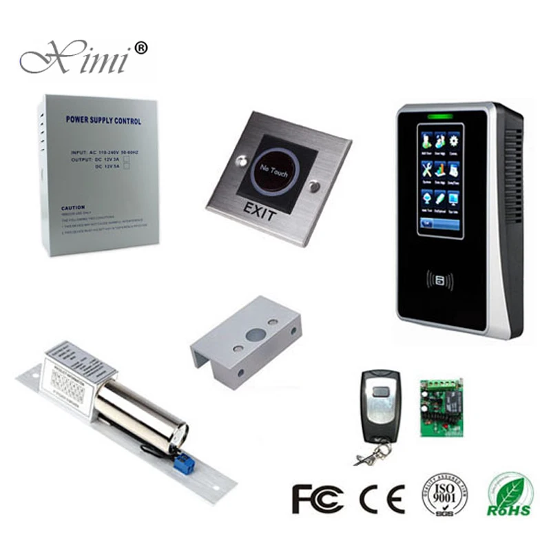 Good Quality ZK Touch Screen TCP/IP USB RFID Card Smart Card Time Attendance And Access Control 125KHZ Card Door Access Control
Good Quality ZK Touch Screen TCP/IP USB RFID Card Smart Card Time Attendance And Access Control 125KHZ Card Door Access Control