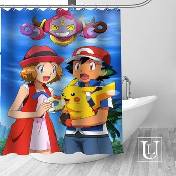 Custom Pikachu Bath Curtain Fabric Modern Shower Curtain bathroom beautiful Curtains Bath decor
Custom Pikachu Bath Curtain Fabric Modern Shower Curtain bathroom beautiful Curtains Bath decor