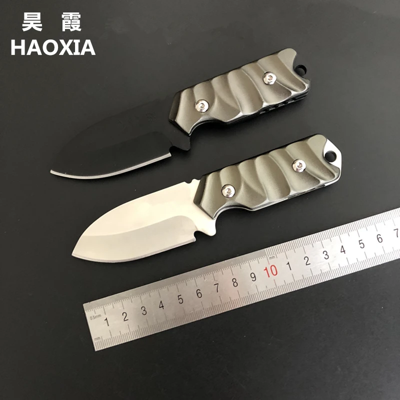 HAOXIA Outdoor Survival Knife Hunting Fixed Blade Knives Straight Knife Tactical EDC Knives Camping Tools
HAOXIA Outdoor Survival Knife Hunting Fixed Blade Knives Straight Knife Tactical EDC Knives Camping Tools
