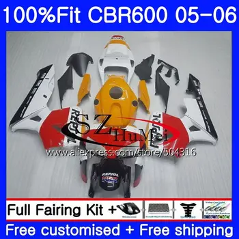 Injection For HONDA CBR 600RR CBR600 RR 05 06 600F5 51NO.1 CBR600RR F5 05 06 CBR600F5 CBR 600 RR 2005 2006 Fairings Repsol white
Injection For HONDA CBR 600RR CBR600 RR 05 06 600F5 51NO.1 CBR600RR F5 05 06 CBR600F5 CBR 600 RR 2005 2006 Fairings Repsol white