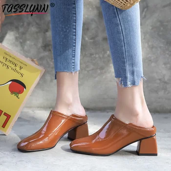 TASSLYNN 2019 Western Slip on Women Pumps Soft PU Casual Women Shoes Square High Heels Square Toe Fashion Pumps Big Size 34-43
TASSLYNN 2019 Western Slip on Women Pumps Soft PU Casual Women Shoes Square High Heels Square Toe Fashion Pumps Big Size 34-43