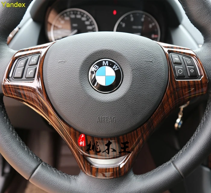 Yandex for Bmw X1 2015 steering wheel patch HighQuality mahogany wood style carbon fiber style interior
Yandex for Bmw X1 2015 steering wheel patch HighQuality mahogany wood style carbon fiber style interior