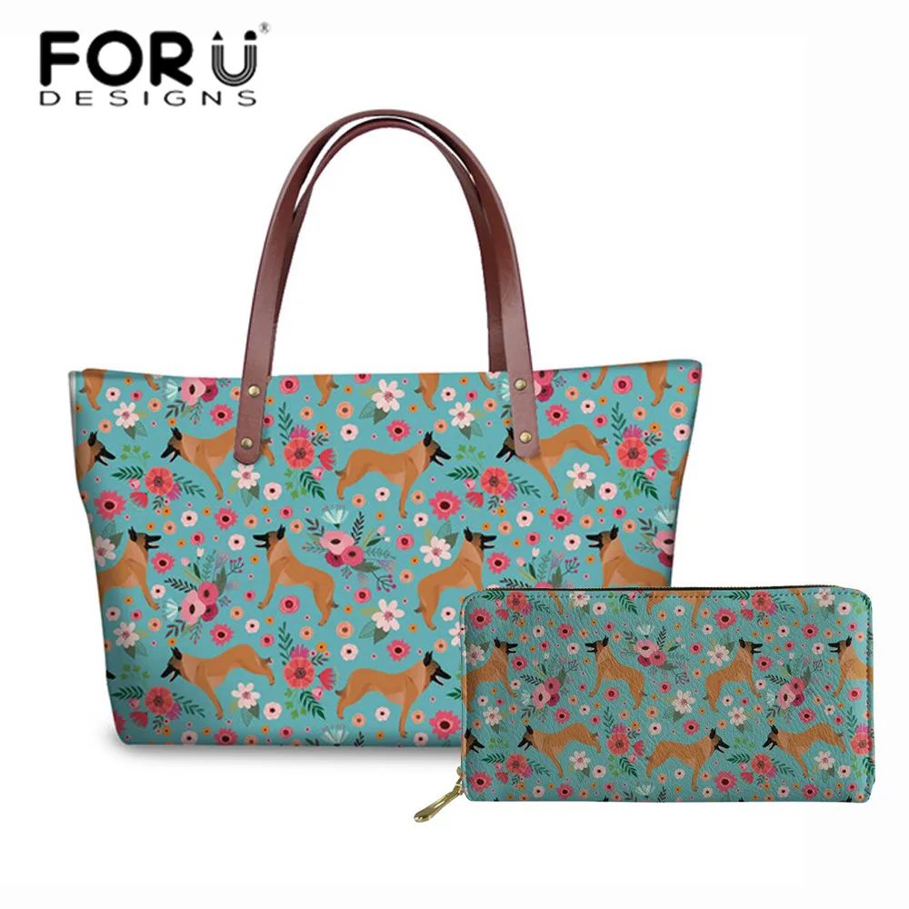 FORUDESIGNS Women's Belgian Malinoi Dog Printing Shoulder Bags Ladies Top-Handle Bag for Females Large Handbag Luxury Wallets
FORUDESIGNS Women's Belgian Malinoi Dog Printing Shoulder Bags Ladies Top-Handle Bag for Females Large Handbag Luxury Wallets