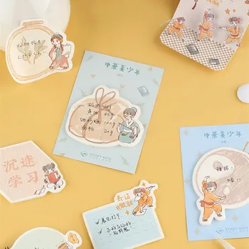 30 Sheets/pad Cute Cartoon Girl Memo Pad kawaii Painted Sticky Notes Sticker Label Escolar Papelaria School Office Supply
30 Sheets/pad Cute Cartoon Girl Memo Pad kawaii Painted Sticky Notes Sticker Label Escolar Papelaria School Office Supply
