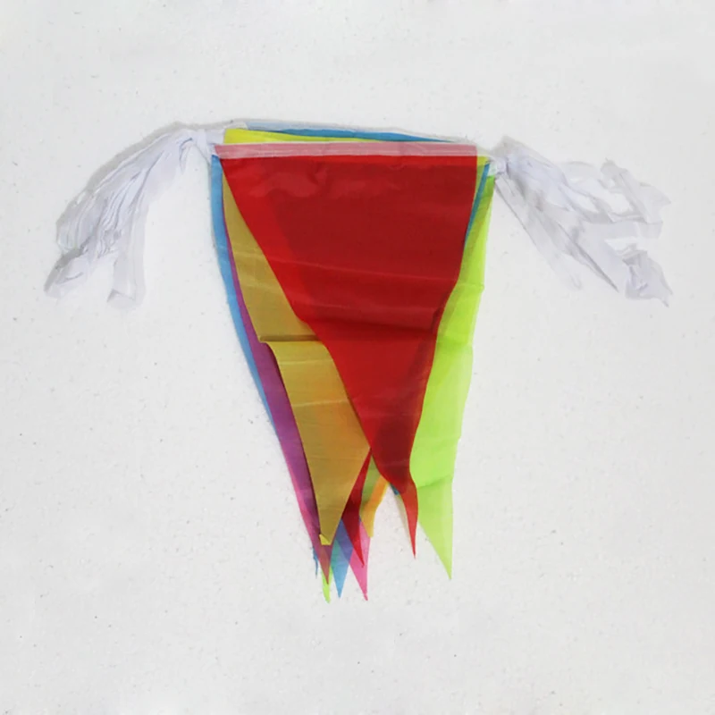 62 Meters 120 Triangle Flags Colorful Handmade Pennant String Banner Buntings Festival Party Holiday Decoration Christmas Straps
62 Meters 120 Triangle Flags Colorful Handmade Pennant String Banner Buntings Festival Party Holiday Decoration Christmas Straps